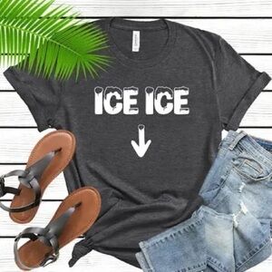 Ice ice baby tee Nwot